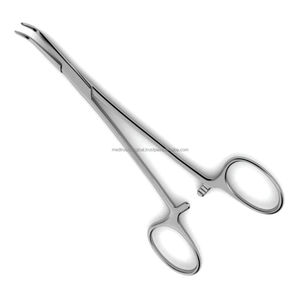 Pinzas Hemostáticas Curvas Manuales de Bajo Precio al por Mayor, Instrumentos Quirúrgicos, Pinzas para Arterias de Acero Inoxidable ISO/CE - Product Image 3