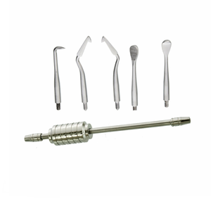 Outil dentaire manuel pour enlever les couronnes, très vendu, avec 5 embouts, instrument chirurgical de précision en acier inoxydable - Product Image 6
