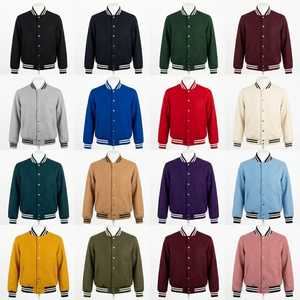 Trendy Unisex Varsity <b>Jacket</b> Casual Letterman <b>Baseball</b> Bomber Coat <b>for</b> Winter Fashion and Daily Wear - Product Image 6