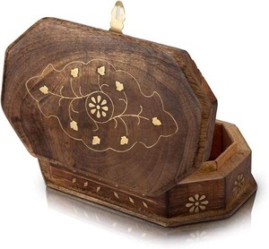 Caja de joyería de madera de la mejor calidad para uso en el hogar y la oficina. - Product Image 3