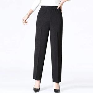 Pantalon de bureau formel taille haute pour femme, pantalon palazzo large pour femme, pantalon de travail ajusté pour femme - Product Image 5