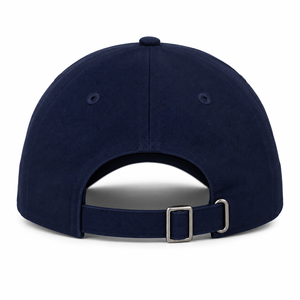 High Quality Custom Cotton Twill <b>Navy</b> Blue 6-Panel Baseball Cap With Embroidery Logo Front Panel Unisex Casual <b>Hat</b> Fitted Style - Product Image 2