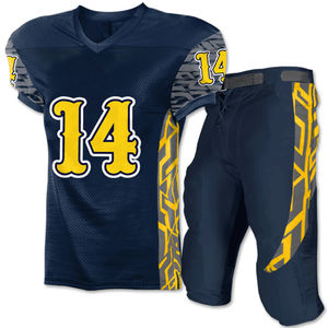 Uniformes de Fútbol Americano Totalmente Personalizables, 100% Poliéster, Transpirables, de Secado Rápido, Personaliza Tu Ropa Deportiva Profesional - Product Image 2