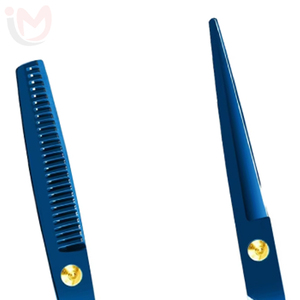 กรรไกรตัดผมสแตนเลสสี KASH ขนาด 11.5 นิ้ว กรรไกรตัดผมทรงแบนสำหรับช่างตัดผม กรรไกรซอยผมบาง - Product Image 2