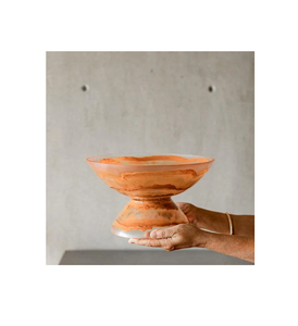 Elegant <b>Blue</b> Epoxy Resin Serving <b>Bowl</b> latest Design For your Home Dinnerware Organizer Food Serving <b>Bowl</b> At Low Price - Product Image 4