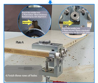 Kit de gabarit de menuiserie à serrage rapide YOMO DIY Grade, guide de perçage pour assemblage de bois MD560 avec prise en charge de la personnalisation OEM et ODM