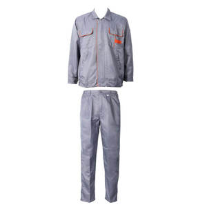 Vêtements de travail industriels personnalisés à haute visibilité, uniforme à manches longues, multi-poches, respirant, coton/polyester, confortable et protecteur - Product Image 4