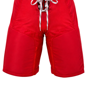 Pantalon de protection de hockey sur glace Elite Senior, léger, haute protection contre les chocs, taille ajustable, équipement de jeu durable, rouge - Product Image 4