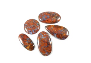 Piedras Preciosas Sueltas de Ágata Roja Húngara Natural, Formas Mixtas, Tamaños Personalizados, Hechas a Mano, Lisas, para Joyería - Product Image 3