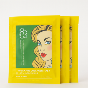 Mascarilla Facial Triple Cuidado con Ceramidas y Ácido Hialurónico con Aroma a Limón, Nutritiva y Antienvejecimiento para Todo Tipo de Piel - Product Image 2