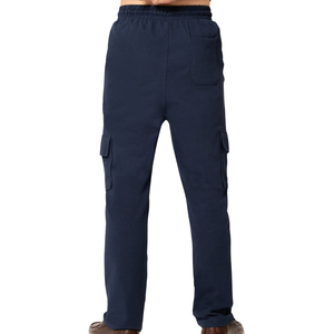 OEM ODM Service Custom Made Lightweight Men's Pants Casual Straight Style Mid Waist Cotton Professional Low Price <b>Trouser</b> Sale - Product Image 5