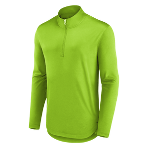 Custom Logo Men Sports Pullover Half Zip Shirt Breathable Fitness Wear Supplier - Product Image 5