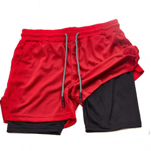 Mens Gym Workout Cargo Shorts Quick Dry Breathable Lightweight Stretch Fitness Running <b>Mid</b> Length Cotton Anti-Wrinkle Zipper - Product Image 1