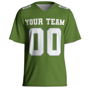 Camiseta Deportiva Personalizada para Hombre, Estilo Urbano, Sublimación en Poliéster, Camisetas de Fútbol Americano, Cuello en V, Manga Corta - Product Image 1