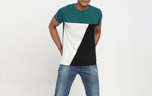 T-shirts pour hommes en coton doux, col rond, tissu respirant, coupe confortable, style décontracté pour tous les jours, style minimaliste moderne essentiel - Product Image 4