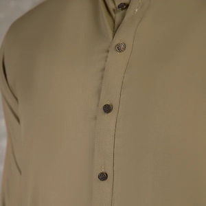 <b>Men</b> Traditional <b>Kurta</b> <b>Pajama</b> Set Plain Soft Cotton Fabric Custom Size Islamic Wear Bulk Orders All Seasons Customizable Quick - Product Image 3