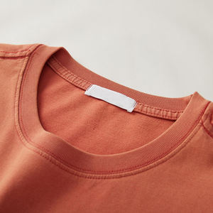 T-shirts pour hommes en gros à prix abordable, personnalisés, de haute qualité, 100 % coton, coupe ample, formels, unis, à séchage rapide, style Ringer - Product Image 5