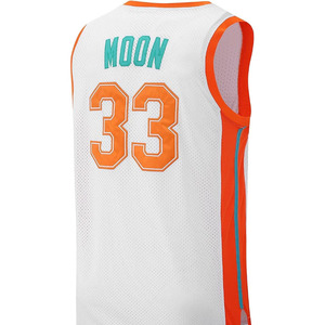 เสื้อบาสเก็ตบอลเบล-แอร์ อะคาเดมี 14 แบบไม่มีแขน ผ้าตาข่าย ระบายอากาศ แห้งเร็ว สำหรับผู้ใหญ่ แบบยูนิเซ็กซ์ สีขาว พิมพ์ลาย - Product Image 6