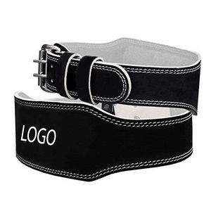 Most Demanded High Quality Adjustable and Durable Heavy Body Building Customized Leather Weightlifting <b>Belt</b> with Buckle Closure - Product Image 1