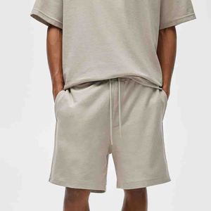 Conjunto de Camiseta y Pantalones Cortos de Verano para Hombre, Casual, Transpirable, Ecológico, 100% Fibra de Bambú - Product Image 4