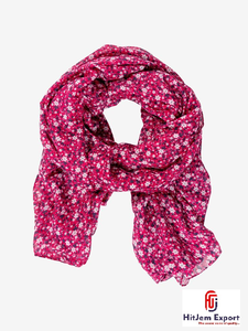 Bufanda Larga Premium de Tela Suave, Pañuelo para la Cabeza con Impresión Personalizada, Etiqueta Blanca, MOQ Bajo, Fabricante Textil OEM ODM - Product Image 3