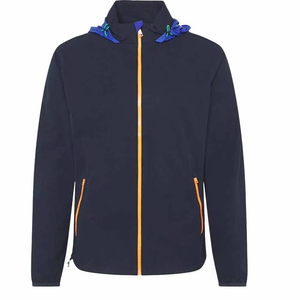 Chaqueta Soft Shell para Hombre con Capucha, Cierre de Cremallera, Bolsillos Laterales, Resistente al Viento, para Todas las Estaciones, Ropa de Exterior para Todas las Temporadas - Product Image 1