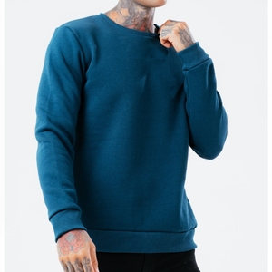 Sweat-shirt surdimensionné personnalisé en coton premium French Terry, col rond, streetwear décontracté, épais, vierge, marque privée, OEM, doux - Product Image 6