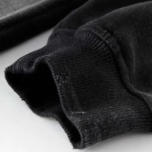 Sudaderas con Capucha para Hombre, Corte Ajustado, Lavado Ácido, con Logotipo Personalizado, Estampado Sólido, Estilo Vintage Desgastado para Invierno, Precio al por Mayor - Product Image 4