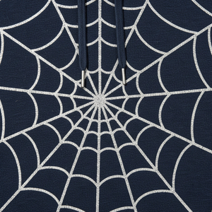 Heavyweight Hoodie Bulk Custom Logo <b>Men</b> Tracksuit Spider Web Fleece <b>Pullover</b> Unisex Hooded Sweatshirt Factory - Product Image 6