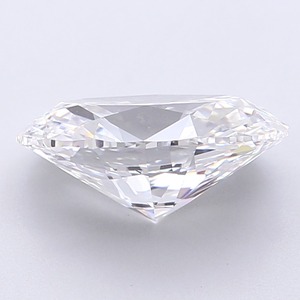 Diamant de laboratoire CVD ovale à taille brillant modifiée, 3,01 carats, couleur D, clarté VVS1, polissage excellent, certifié et durable - Product Image 3