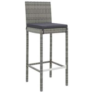 Ensemble de 6 ensembles de meubles de jardin gris pour terrasse - Product Image 5