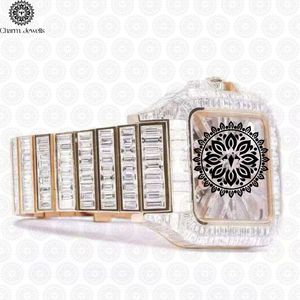 Montre de luxe Charm Jewells en acier inoxydable, cadran 40 mm, verre saphir, mouvement mécanique analogique, mode masculine, date automatique, 10 bars - Product Image 2