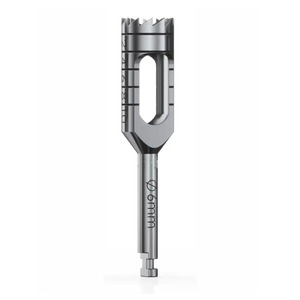 ดอกสว่านเจาะรากฟันเทียม Shuja Surgico SS-IM-5008 ทำจากสแตนเลส พร้อมเครื่องหมายบอกความลึก ได้รับการรับรองมาตรฐาน CE สำหรับการผ่าตัดด้วยมือ ขนาด 9 มม. - Product Image 4