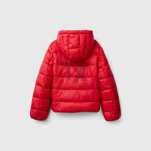 Women's Quilted Puffer Jacket Hooded Zipper Closure Full Sleeve Solid Color <b>Thick</b> Warm Woven Cotton Lined <b>Winter</b> <b>Coat</b> Outerwear - Product Image 3