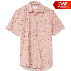 Camisetas de Playa de Marca Privada para Resorts, Proveedor Mayorista de Empaque Personalizado, Camisetas de Playa Florales Hechas a Medida con Costuras Personalizadas - Product Image 1