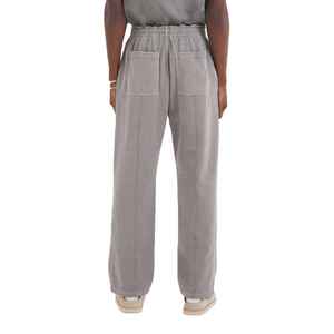 Pantalon de jogging ample pour homme, respirant, anti-boulochage, coupe large droite, personnalisé, en molleton de coton toile épais 500 GSM, décontracté et évasé - Product Image 4