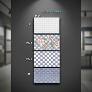 Ceramic <b>Wall</b> Tiles 200x300mm Digital Glazed 8x12 Inch Modern Plain Color For Algeria Bathroom Exterior Vistaar - Product Image 4