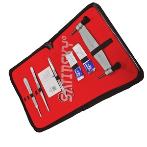ฟันหมาป่าหลายขนาด6ซี่ทำจากสเตนเลสอุปกรณ์สัตวแพทย์ - Product Image 3