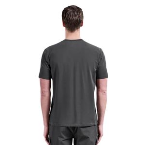 เสื้อยืดลำลองผู้ชาย คอกลม แขนสั้น ดีไซน์ใช้งานได้หลากหลาย ทรงปกติ สตรีทแวร์ แฟชั่น ท็อป เนื้อผ้าถักระบายอากาศได้ดี - Product Image 2