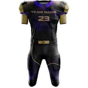 Uniforme de Fútbol Americano para Adultos de la Mejor Calidad, Último Diseño, Nuevo Estilo, Manga Corta, Protección UV, Material 100% Poliéster, Único - Product Image 2