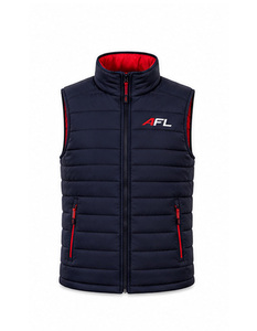Chaleco Acolchado Personalizado de Fútbol Australiano, Chaleco Acolchado de Club AFL, Chaleco Deportivo sin Mangas, Ropa Deportiva al por Mayor OEM - Product Image 3
