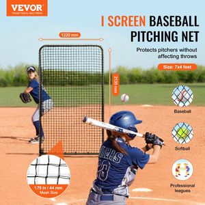 Gabbia da Battuta Portatile 7x4 piedi con Schermo a I per Baseball e Softball, Protezione di Sicurezza per il Corpo, Borsa per il Trasporto Inclusa - Product Image 2