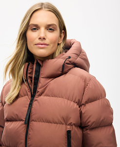 Chaqueta Acolchada Premium OEM para Mujer, Ropa Casual de Exterior Personalizada, Cortavientos con Cierre de Cremallera y Bolsillos Laterales, Abrigo para Mujer - Product Image 5
