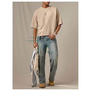 Camisetas de Gimnasio para Hombre, Estilo Nuevo, Personalizadas, de Alta Calidad, Tejidas, 180g, para Fitness y Culturismo, Venta al Por Mayor - Product Image 5