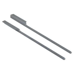 Perfil de borde moderno para armario, tirador de aluminio montado en superficie, herrajes para muebles de hogar, para puertas de armario. - Product Image 2
