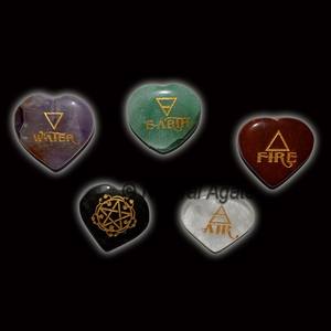 Achetez un ensemble d'éléments Reiki ovales personnalisés et tendance en ligne - Product Image 3