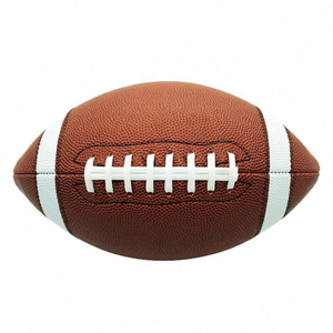 Balón de Fútbol Americano de Cuero PVC con Logotipo Personalizado 2026, Balón de Rugby Profesional Tamaño 5, Balón de Rugby de Alta Calidad - Product Image 2