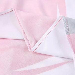 ชุดเน็ตบอลผู้หญิงพิมพ์ลายแบบซับลิเมชั่นพร้อมโลโก้ส่วนตัวสำหรับกีฬาประเภททีมและชุดออกกำลังกาย - Product Image 3