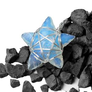 Cristal David Colección Piedra Semipreciosa Estrella Colgantes - Product Image 3