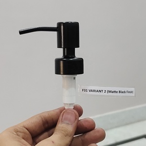 Distributeur de savon et de lotion en acier inoxydable poli miroir brillant, pompe résistante à la rouille pour hôtel et salle de bain - Product Image 4
